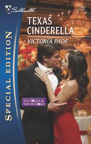 Cover of Texas Cinderella by Victoria Pade