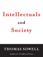 Cover of Intellectuals and Society by Thomas Sowell