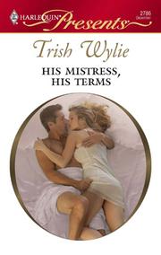 Cover of His Mistress, His Terms by Trish Wylie