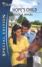 Cover of Hope's Child by Helen R. Myers