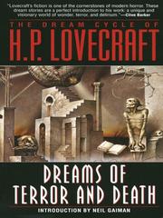 Front cover of The Dream Cycle of H. P. Lovecraft by H.P. Lovecraft
