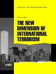 Front cover of The New Dimensions of International Terrorism by Stefan Aubrey