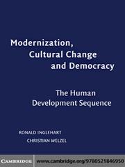Cover of Modernization, Cultural Change, and Democracy by Ronald Inglehart