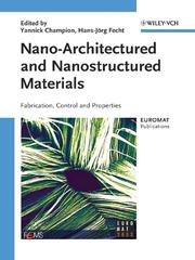 Front cover of Nano-Architectured and Nanostructured Materials by Yannick Champion