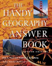 Front cover of The Handy Geography Answer Book by Paul A Tucci