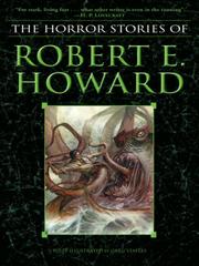 Cover of The Horror Stories of Robert E. Howard by Robert E. Howard
