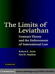 Cover of The Limits of Leviathan by Robert E. Scott