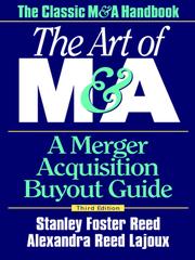 Cover of The Art of M & A by Stanley Foster Reed