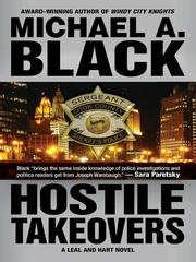 Cover of Hostile Takeovers by Michael A. Black