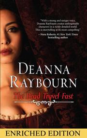 Front cover of The Dead Travel Fast by Deanna Raybourn