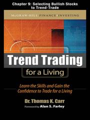 Cover of Selecting Bullish Stocks to Trend Trade by Thomas K Carr