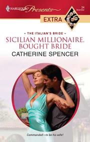 Cover of Sicilian Millionaire, Bought Bride by Catherine Spencer