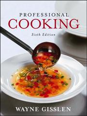 Cover of Professional Cooking (Unbranded), College Version by Wayne Gisslen