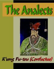 Front cover of The Analects by Confucius by K'ung Fu-tsu