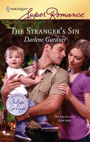 Cover of The Stranger's Sin by Darlene Gardner