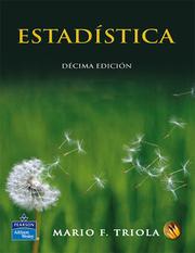 Front cover of Estadistica by Mario F. Triola