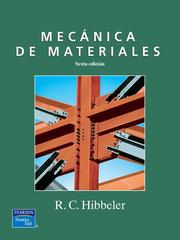 Front cover of Mecanica de materiales by R. C. Hibbeler