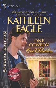 Cover of One Cowboy, One Christmas by Kathleen Eagle