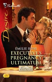 Cover of Executive's Pregnancy Ultimatum by Emilie Rose