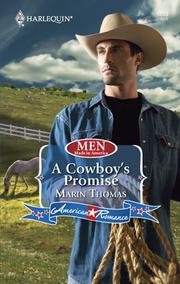 Front cover of A Cowboy’s Promise by Marin Thomas