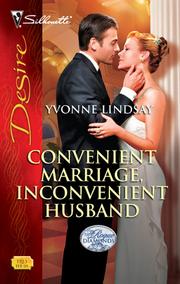 Cover of Convenient Marriage, Inconvenient Husband by Yvonne Lindsay