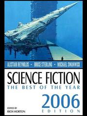 Front cover of Science Fiction - The Best of the Year by Rich Horton