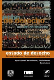 Front cover of Estado de derecho by Miguel Carbonell
