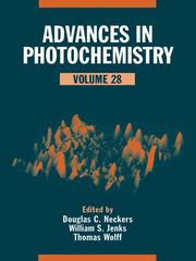Cover of Advances in Photochemistry, Volume 28 by Douglas C Neckers