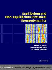 Front cover of Equilibrium and Non-Equilibrium Statistical Thermodynamics by Michel Le Bellac
