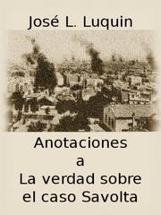 Front cover of Anotaciones a La verdad sobre el caso Savolta by Jose L. Luquin Luquin