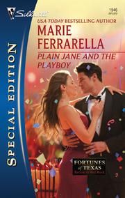 Front cover of Plain Jane and the Playboy by Marie Ferrarella