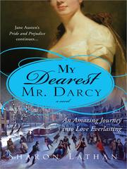 Cover of My Dearest Mr. Darcy by Sharon Lathan