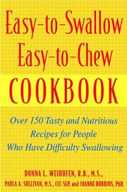 Cover of Easy-to-Swallow, Easy-to-Chew Cookbook by Donna L Weihofen