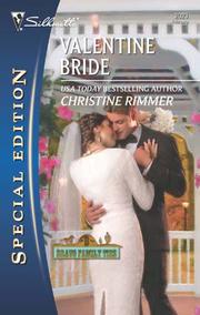 Front cover of Valentine Bride by Christine Rimmer