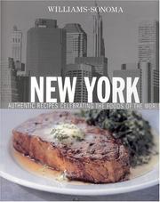 Front cover of Williams-Sonoma New York by Carolynn Carreno