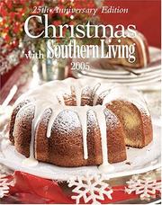 Cover of Christmas with Southern living 2005 by Rebecca Brennan