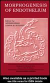 Cover of Morphogenesis of Endothelium by Werner Risau