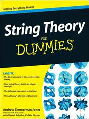Cover of String Theory For Dummies by Andrew Zimmerman Jones