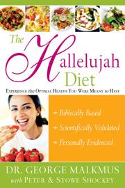 Front cover of Hallelujah Diet by George Malkmus