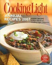 Cover of Cooking Light Annual Recipes 2007 (Cooking Light Annual Recipes) by Cooking Light
