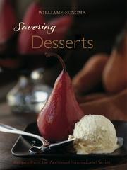 Front cover of Savoring desserts by Georgeanne Brennan