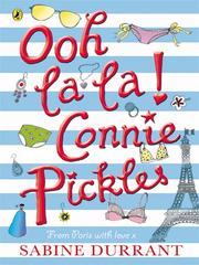 Front cover of Ooh La La! Connie Pickles by Sabine Durrant