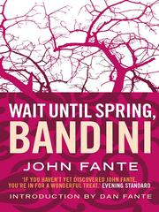 Front cover of Wait Until Spring Bandini by John Fante