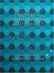 Front cover of Handbook of Discrete and Combinatorial Mathematics by Kenneth H. Rosen