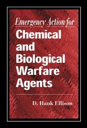 Cover of Emergency action for chemical and biological warfare agents by D. Hank Ellison