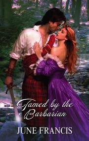 Cover of Tamed by the Barbarian by June Francis