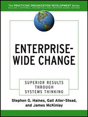Cover of Enterprise-Wide Change by Stephen Haines