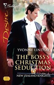 Cover of The Boss's Christmas Seduction by Yvonne Lindsay