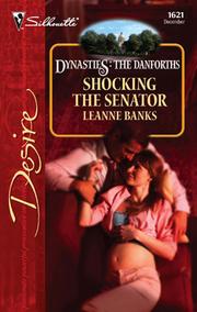 Cover of Shocking the Senator by Leanne Banks