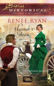 Cover of Hannah’s Beau by Renee Ryan